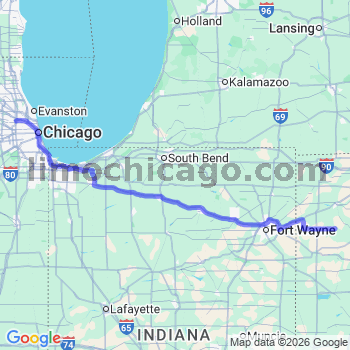 Limousine service to O'Hare airport (ORD)