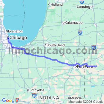 Limousine service to Chicago Loop