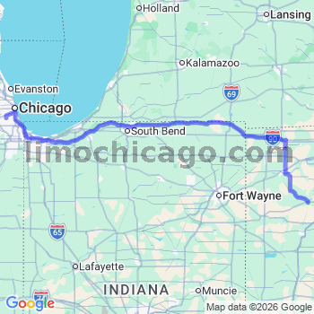 Limousine service to Midway airport (MDW)