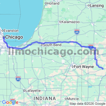 Limousine service to Chicago Loop
