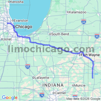 Limousine service to O'Hare airport (ORD)