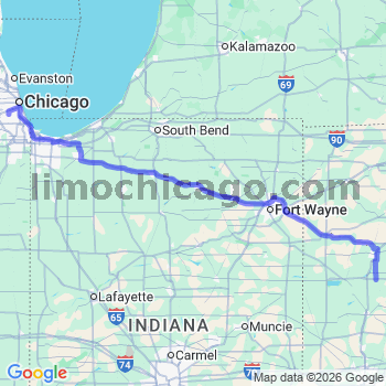 Limousine service to Midway airport (MDW)