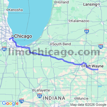 Limousine service to Midway airport (MDW)