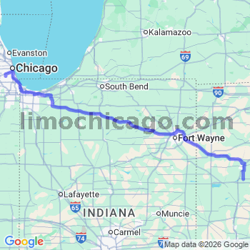 Limousine service to Midway airport (MDW)