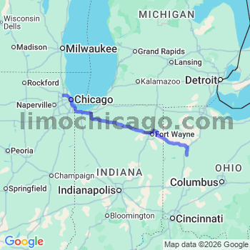 Limousine service to O'Hare airport (ORD)