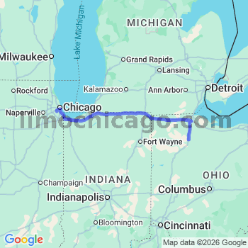 Limousine service to Midway airport (MDW)