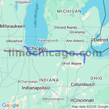 Limousine service to O'Hare airport (ORD)