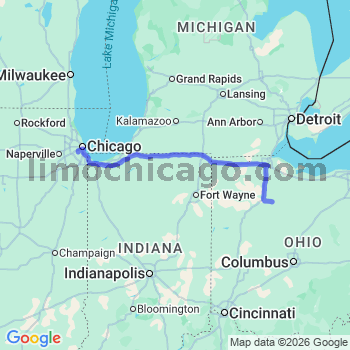 Limousine service to Midway airport (MDW)