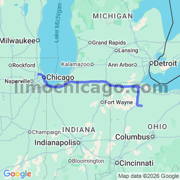 Limousine service to O'Hare airport (ORD)