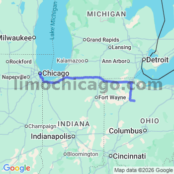 Limousine service to Chicago Loop