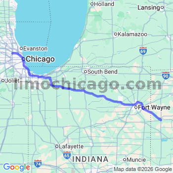 Limousine service to O'Hare airport (ORD)