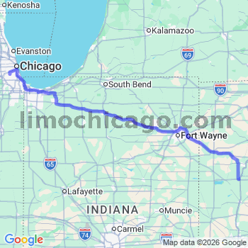 Limousine service to Midway airport (MDW)
