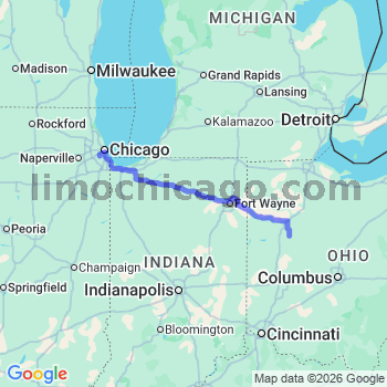 Limousine service to Midway airport (MDW)