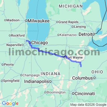 Limousine service to O'Hare airport (ORD)