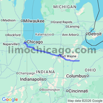 Limousine service to Midway airport (MDW)