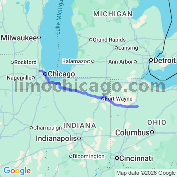Limousine service to O'Hare airport (ORD)