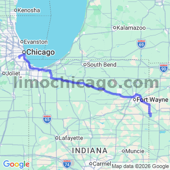 Limousine service to Midway airport (MDW)