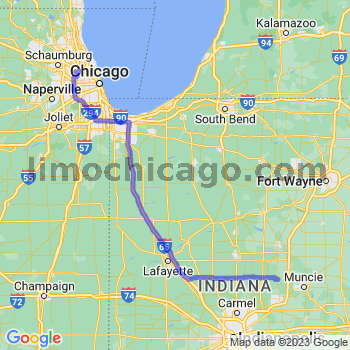 Limousine service to O'Hare airport (ORD)