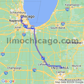 Travel from Atlanta to O'Hare airport Limousine service to O'Hare airport (ORD)