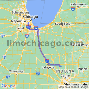 Travel from Forest to Midway airport Limousine service to Midway airport (MDW)