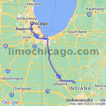 Travel from Forest to O'Hare airport Limousine service to O'Hare airport (ORD)