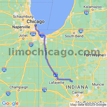 Limousine service to Chicago Loop