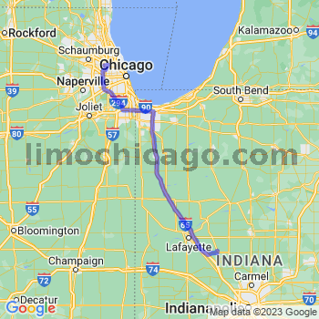 Limousine service to O'Hare airport (ORD)