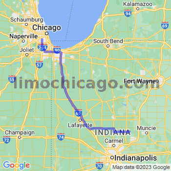 Travel from Frankton to Midway airport Limousine service to Midway airport (MDW)