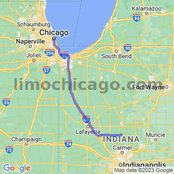 Limousine service to Chicago Loop