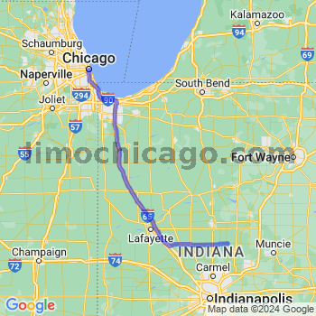 Limousine service to Chicago Loop