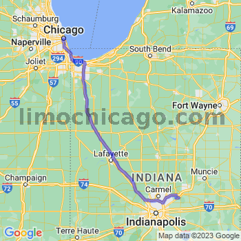 Limousine service to Chicago Loop