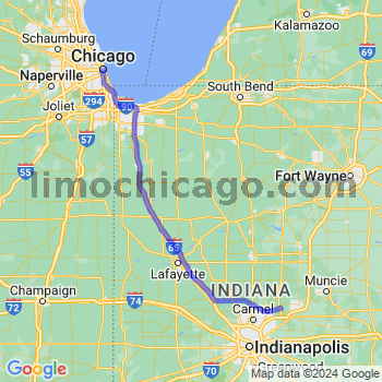 Limousine service to Chicago Loop