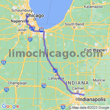 Travel from Mc Cordsville to O'Hare airport Limousine service to O'Hare airport (ORD)