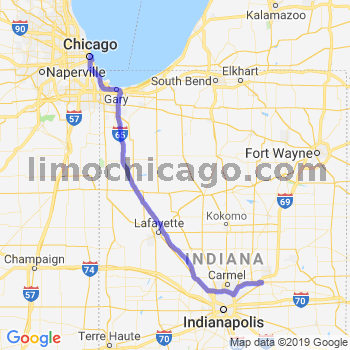 Travel from Pendleton to Chicago Loop Limousine service to Chicago Loop