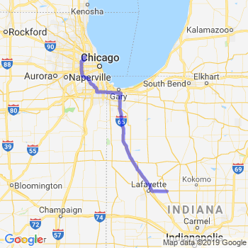 Travel from Rossville to Midway airport Limousine service to Midway airport (MDW)