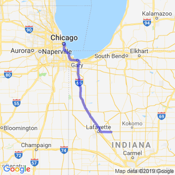 Travel from Rossville to Chicago Loop Limousine service to Chicago Loop