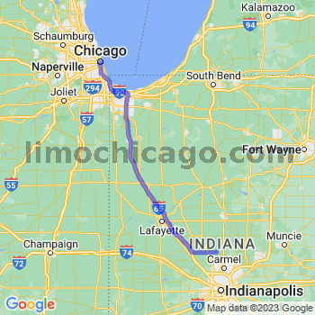 Limousine service to Chicago Loop