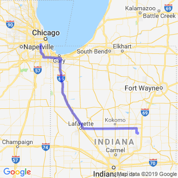 Travel from Summitville to Midway airport Limousine service to Midway airport (MDW)