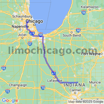 Travel from Tipton to O'Hare airport Limousine service to O'Hare airport (ORD)