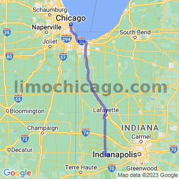 Travel from Bainbridge to Chicago Loop Limousine service to Chicago Loop