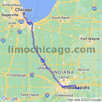 Travel from Carthage to Chicago Loop Limousine service to Chicago Loop