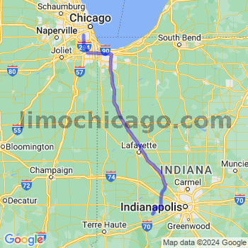 Travel from Coatesville to Midway airport Limousine service to Midway airport (MDW)