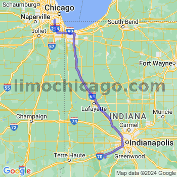 Travel from Eminence to Midway airport Limousine service to Midway airport (MDW)