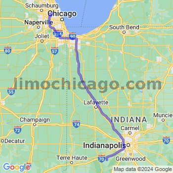 Travel from Eminence to O'Hare airport Limousine service to O'Hare airport (ORD)