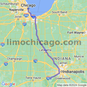 Travel from Eminence to Chicago Loop Limousine service to Chicago Loop