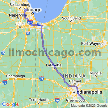 Travel from Fairland to O'Hare airport Limousine service to O'Hare airport (ORD)