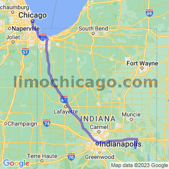 Travel from Falmouth to Chicago Loop Limousine service to Chicago Loop