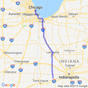Travel from Greencastle to Chicago Loop Limousine service to Chicago Loop