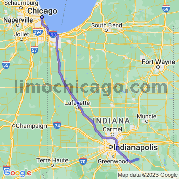 Travel from Homer to Chicago Loop Limousine service to Chicago Loop