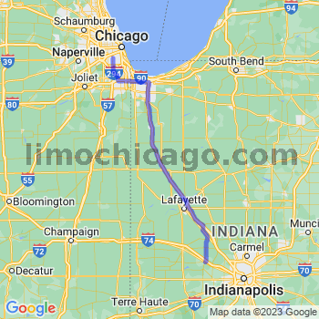 Travel from Jamestown to Midway airport Limousine service to Midway airport (MDW)